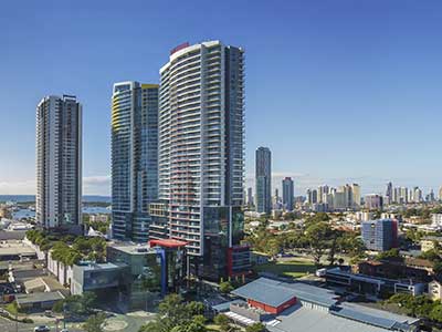 Gold Coast Southport Central Drone Photography