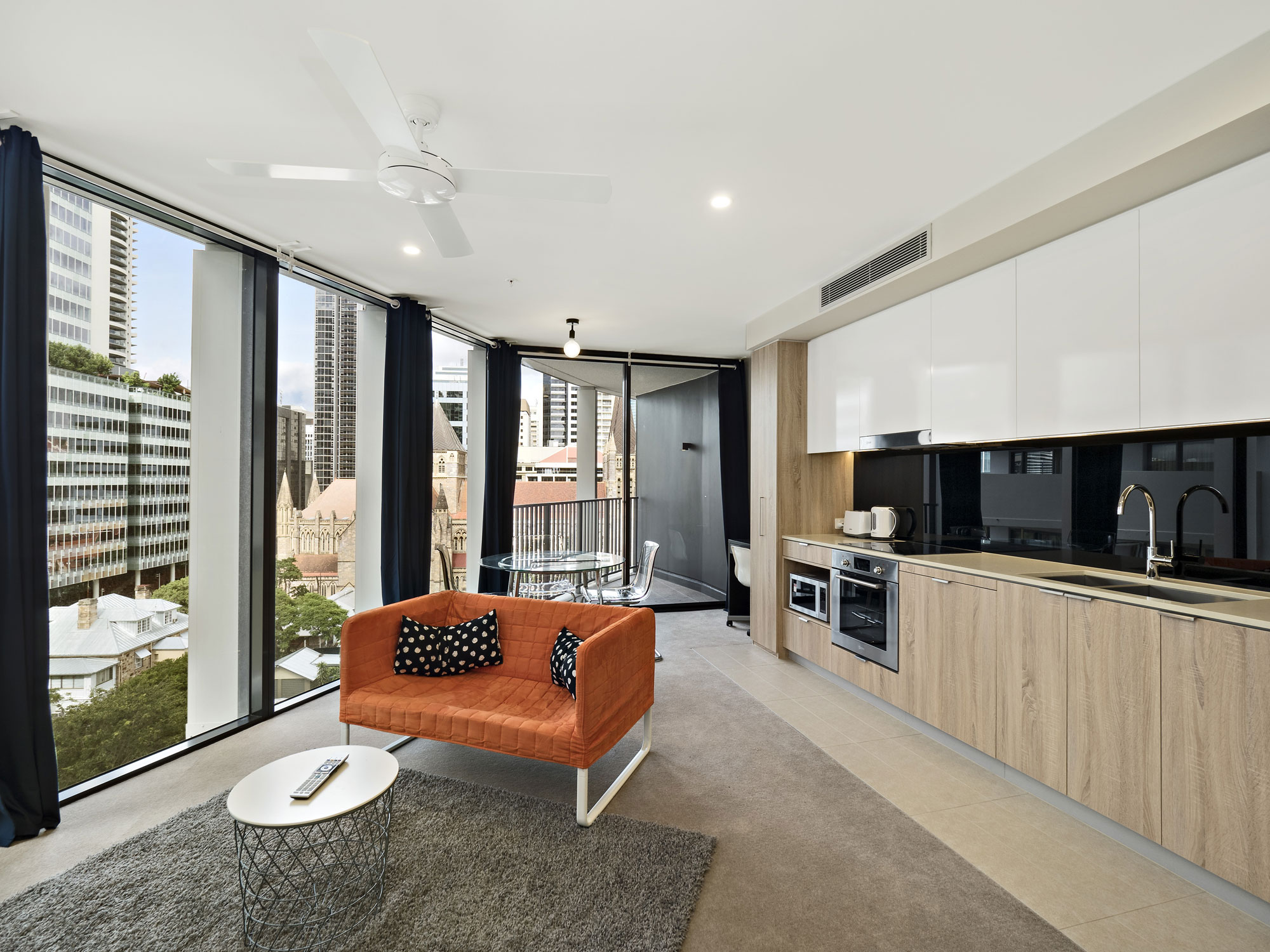 Brisbane apartment photography - Spire Residences - Queen Street Brisbane