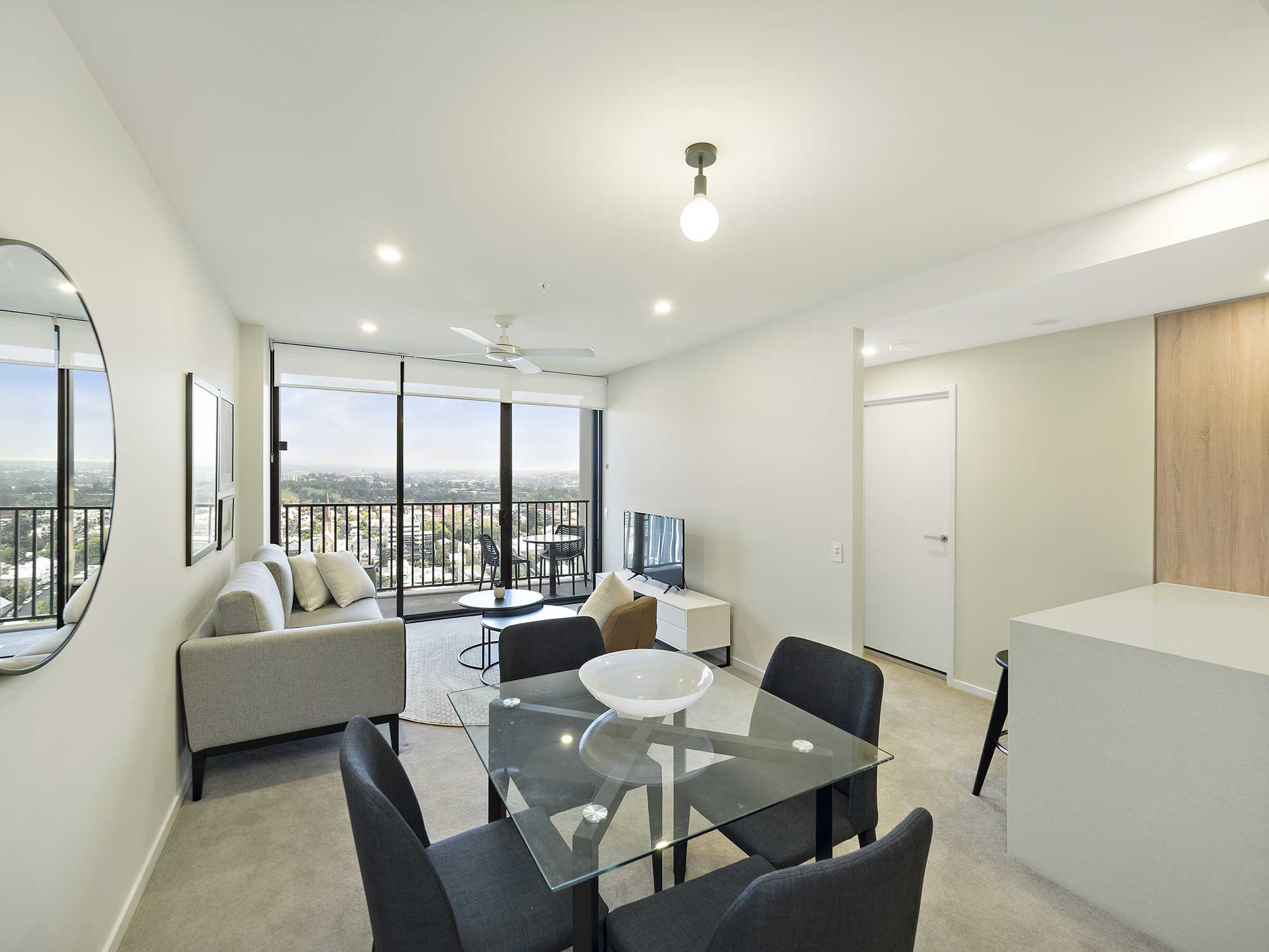 Real estate apartment photography Spire Residences, Apartment 2910 lounge, August 2018 Real estate apartment photography Spire Residences, Apartment 2910 lounge, August 2018