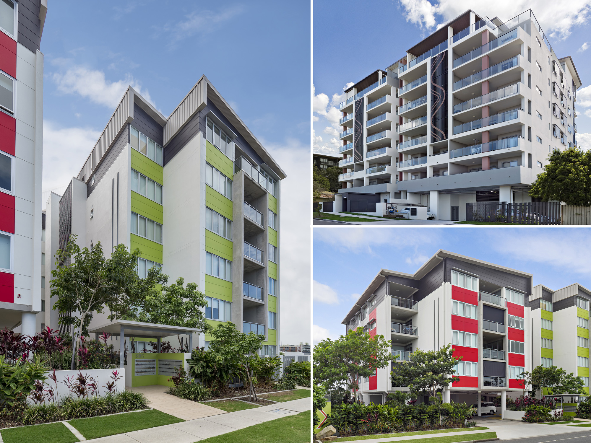 Brisbane apartment exterior real estate photography by Phil Savory