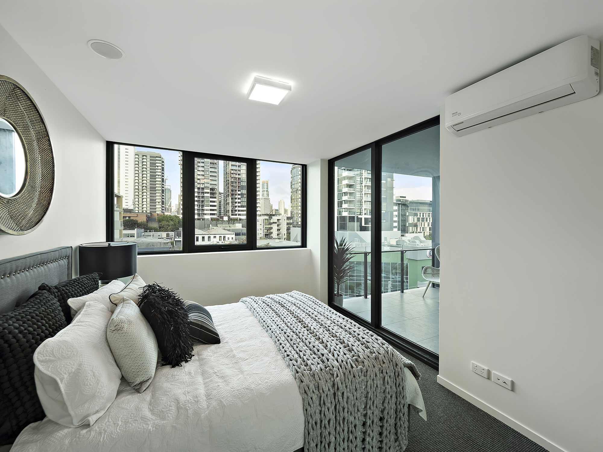 7 Manning St completion photography master bedroom