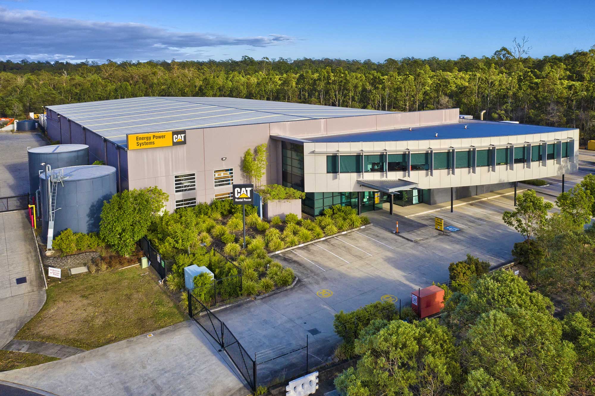 Drone Photography Brisbane - Large format building at Larapinta