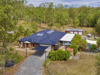 Acreage photography at 78 Sandpiper Drive Jimboomba