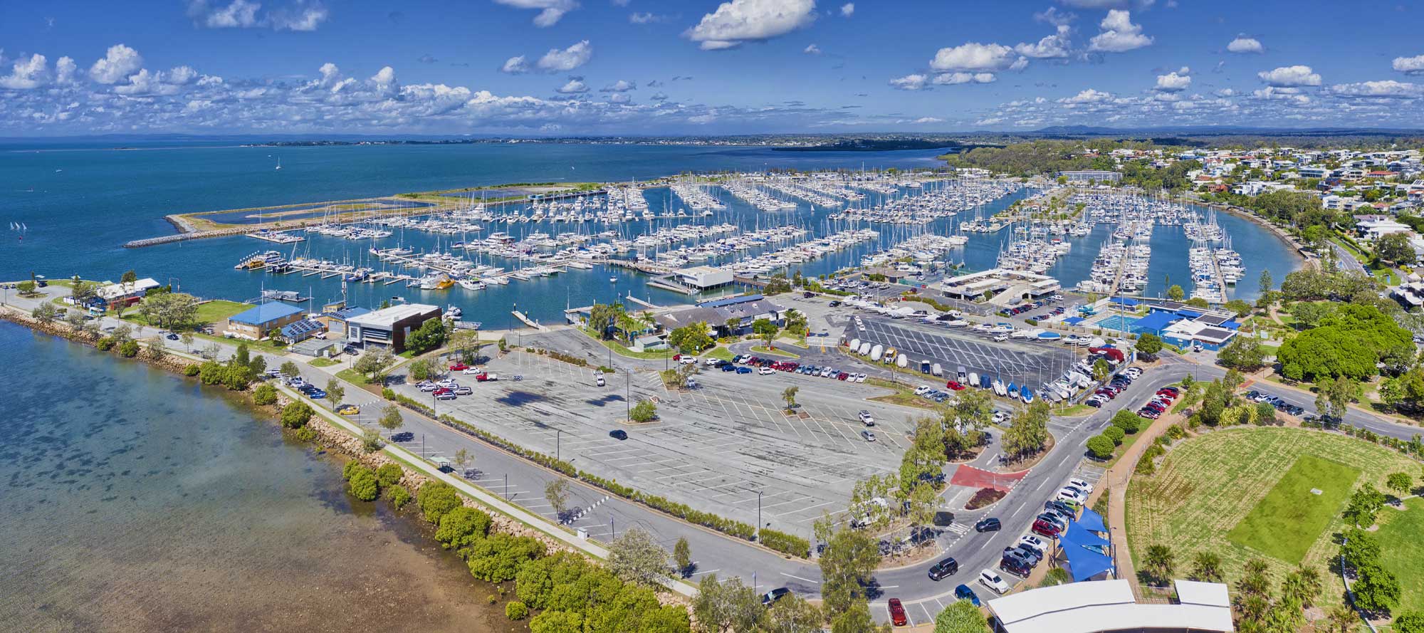 Drone Photography Brisbane - Many Boat Club