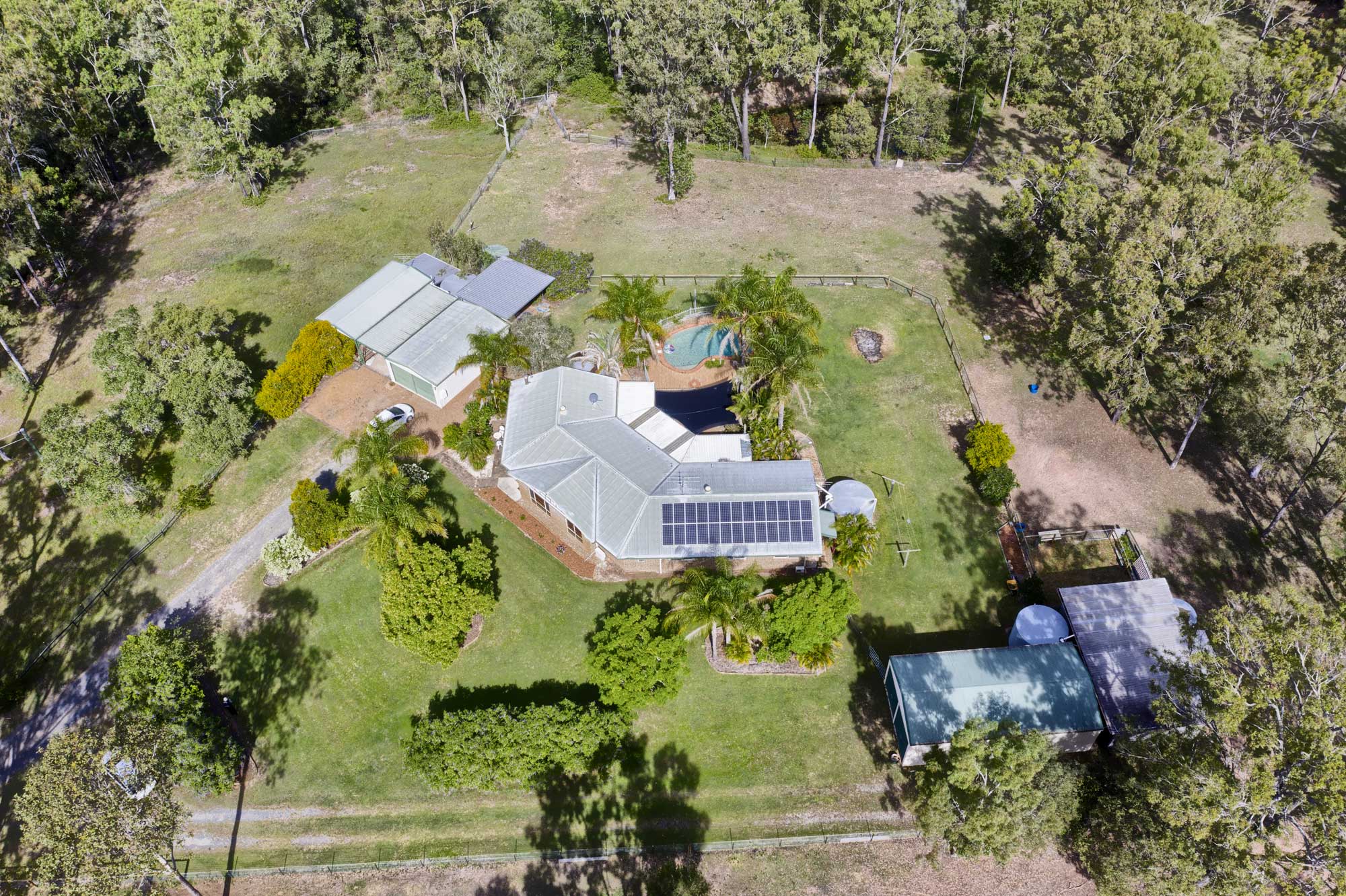 Drone photography at 33 Shergar Court Jimboomba for a real estate listing
