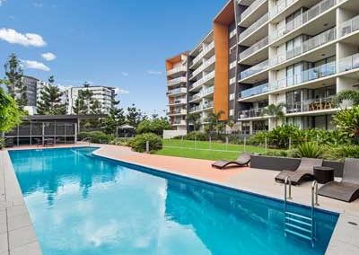 Real estate photography of Kangaroo Point apartment for sale