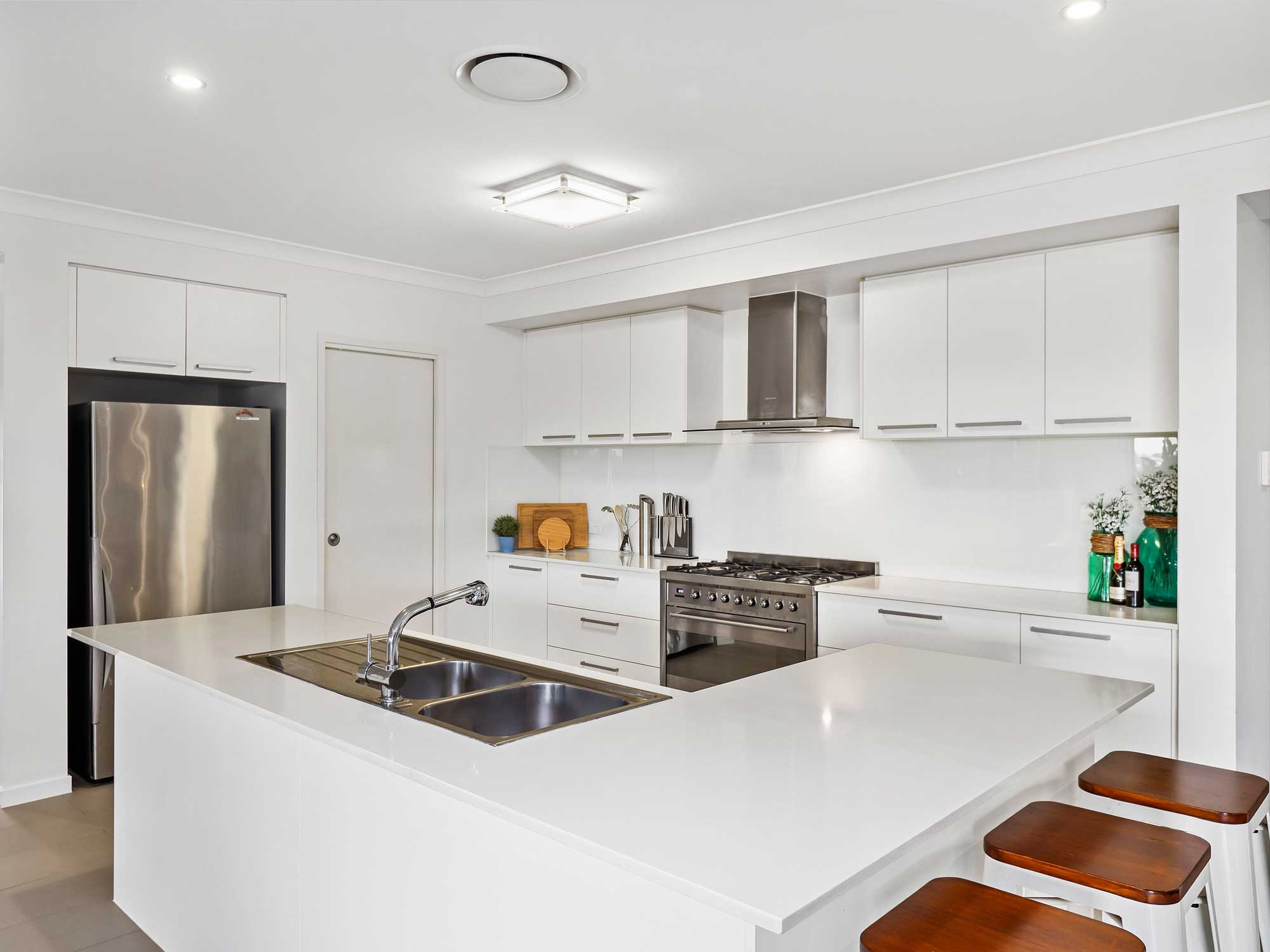  The kitchen - Real estate photography for a new home listing at Cashmere, Brisbane north side