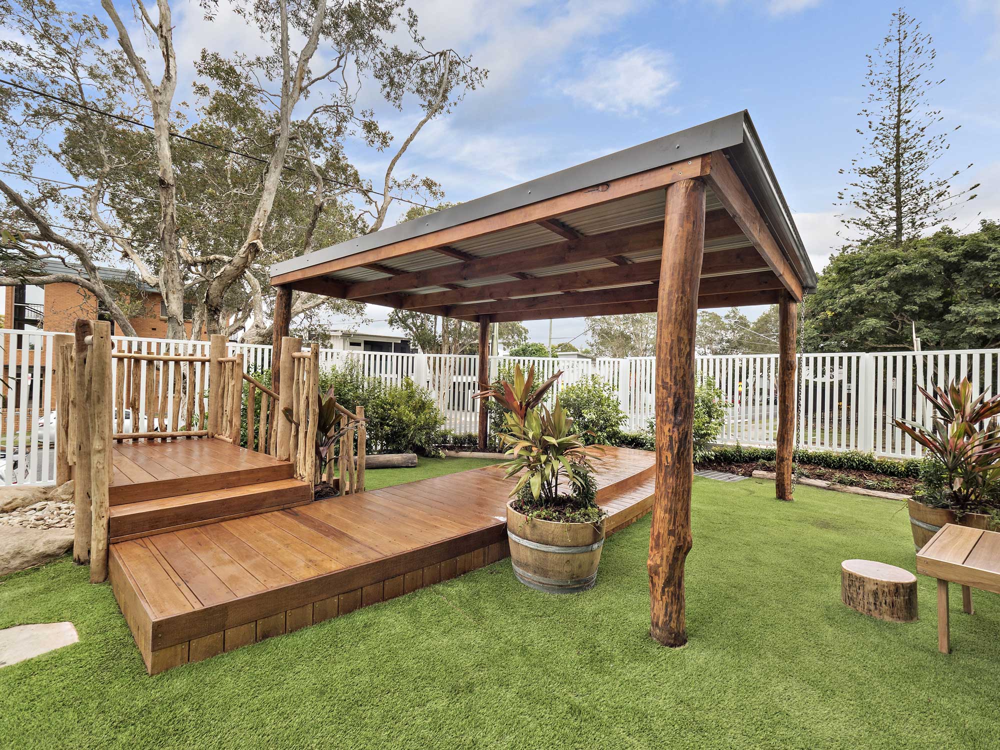 Photographing the exterior and interior work spaces of a brand new child care centre at Balmoral, Brisbane.