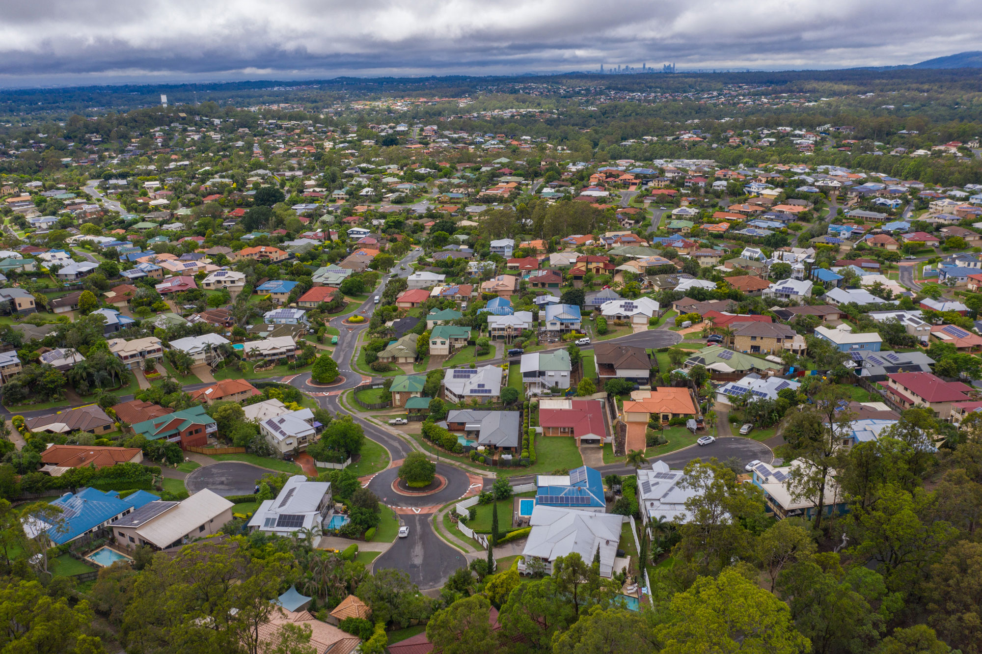 Drone photography of a home for sale at Eaton's Hill Drone photography of a home for sale at Eaton's Hill